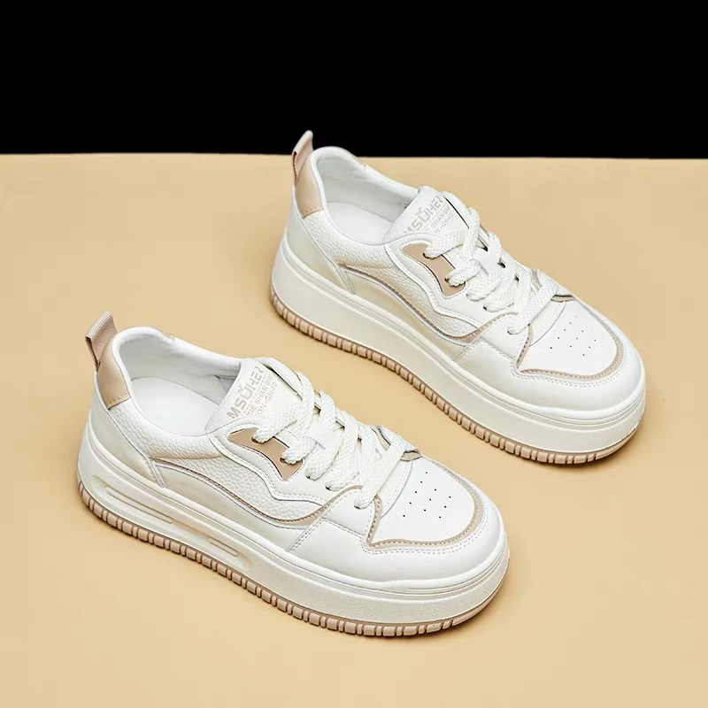 秋冬皮面百搭学生板鞋小白鞋561