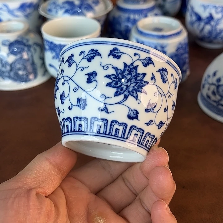 瓷片景德镇全手工手绘陶瓷