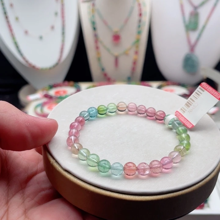 未镶嵌手链碧玺碧玺手链