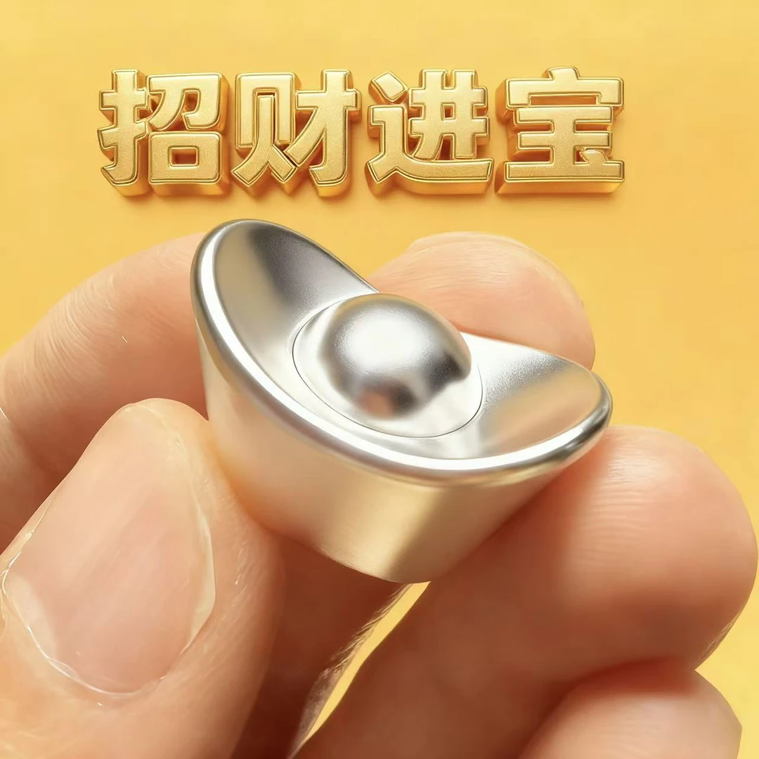 招财纳福实心福宝10g高端时尚商务摆件A