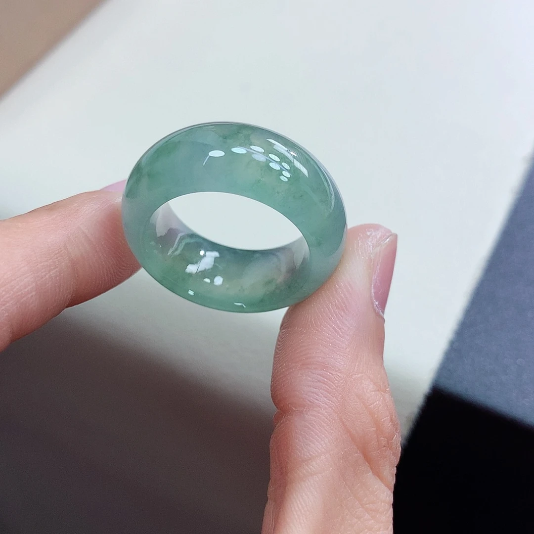 未镶嵌戒指翡翠19-20号