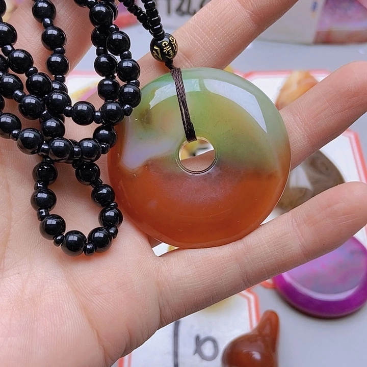 【闪购商品】玛瑙/玉髓珠宝半成品未镶嵌小**3