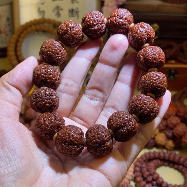 吊坠金刚菩提205玉化菠萝一物