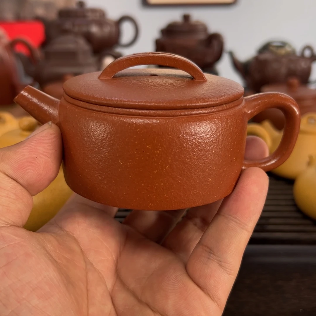 余***乐茶壶紫砂全手制作