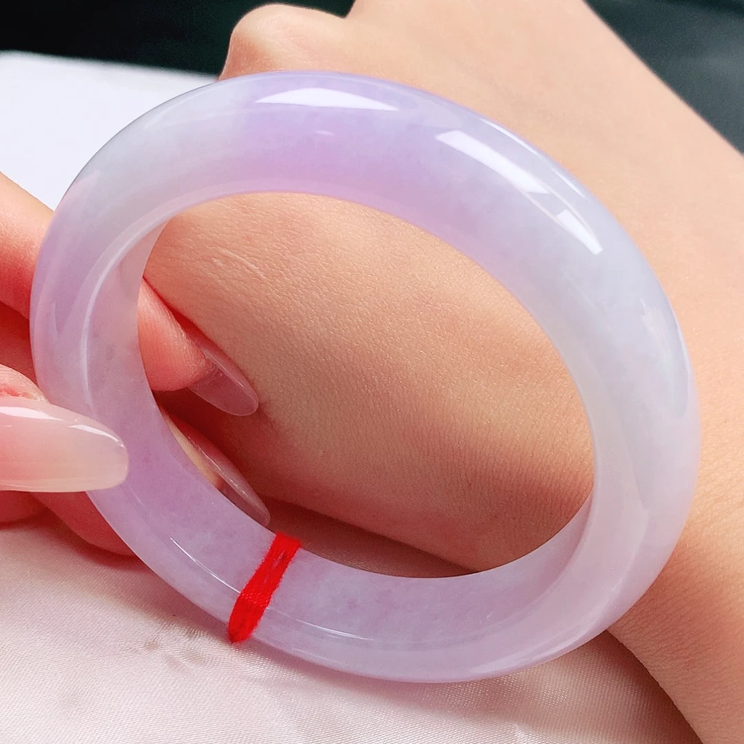 翡翠未镶嵌手镯缅甸天然a货翡翠手镯