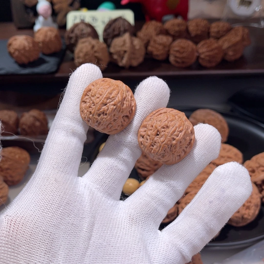 把件文玩核桃29磨盘有磕碰