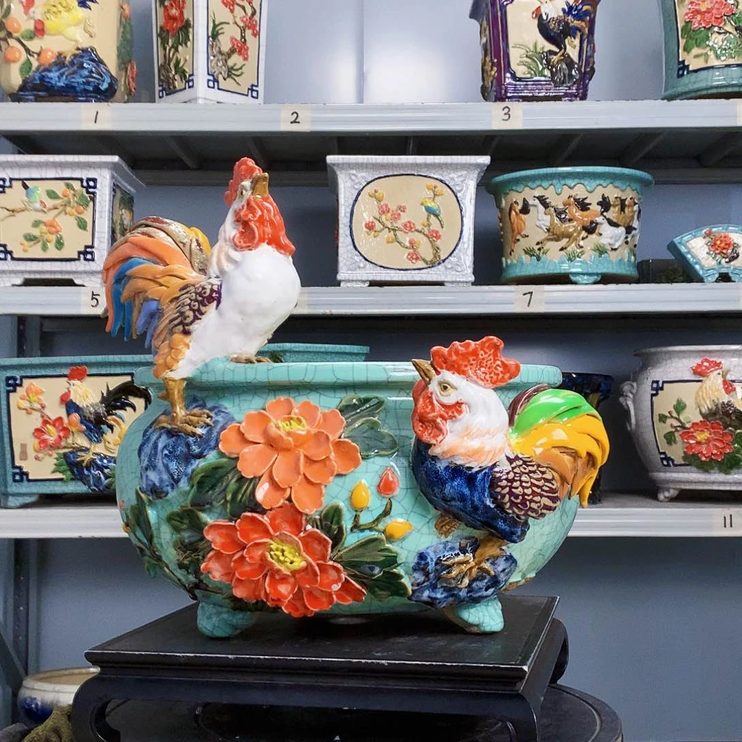 宋*锋实物拍摄湾盆石湾盆