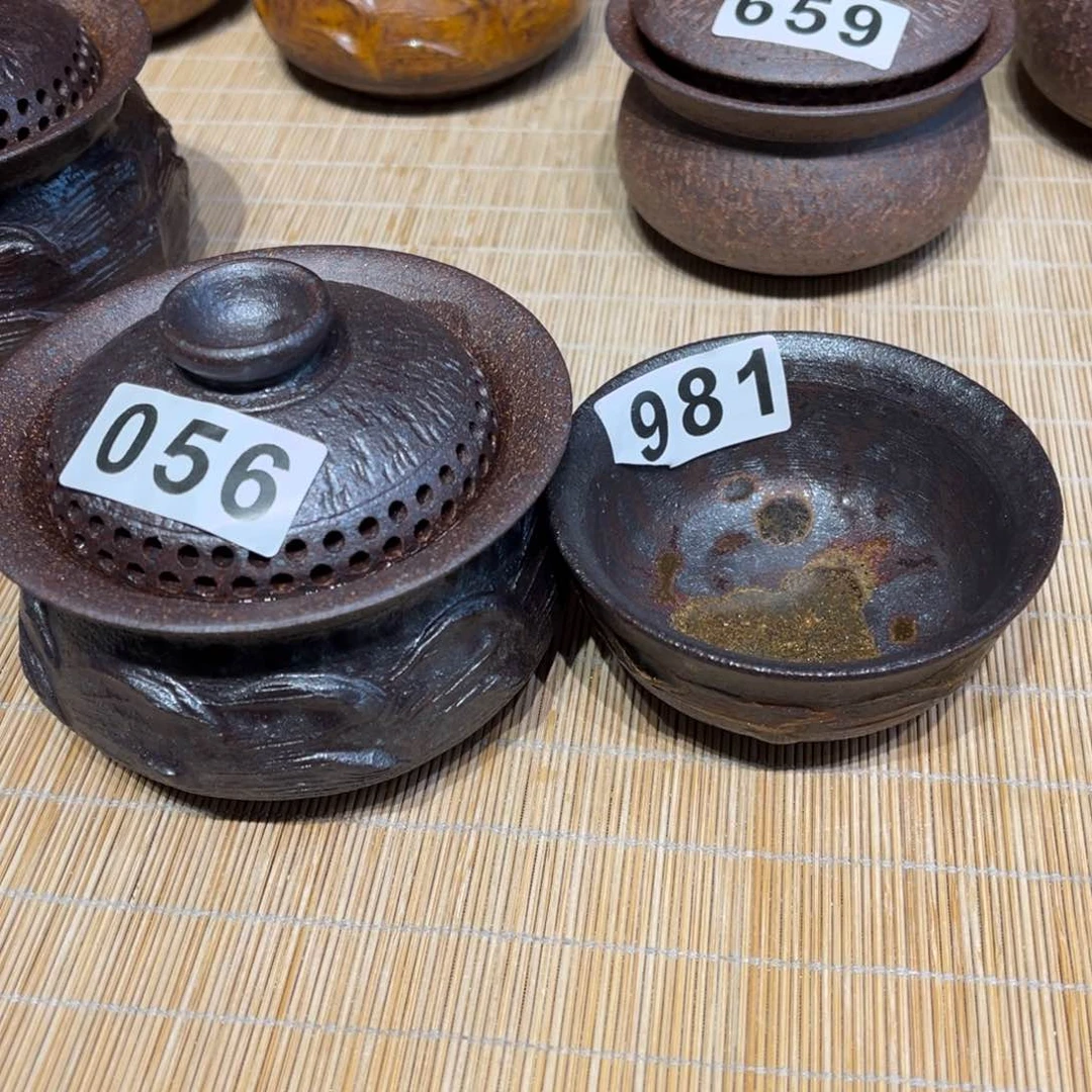 杯粗瓷茶具素色茶具