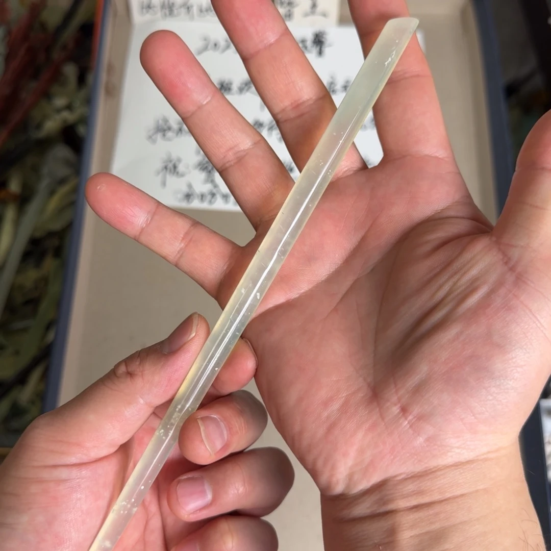 岫玉发饰未镶嵌明君玉簪贼拉好看