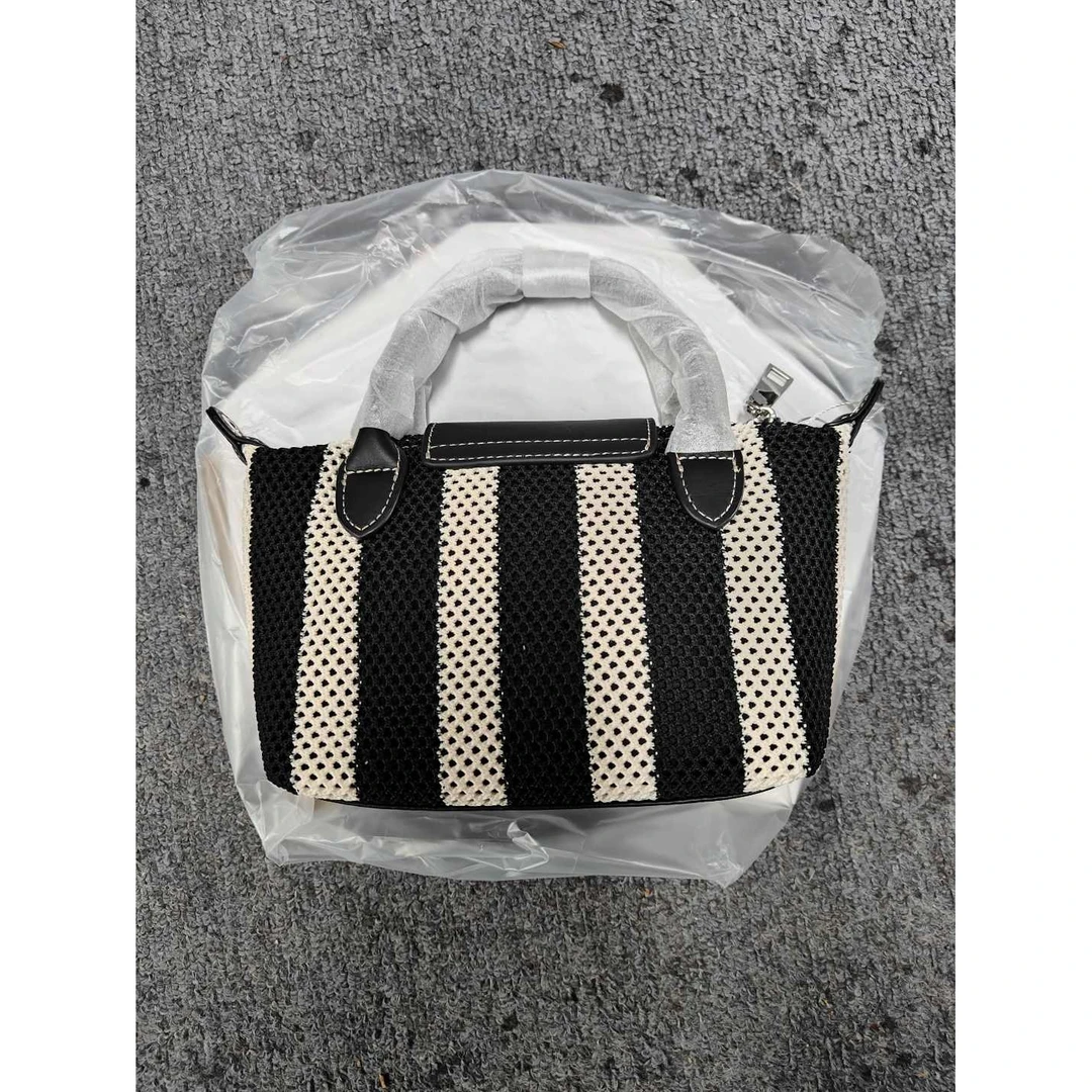 6685黑白黑【清货有瑕】新款时尚轻奢百搭气质女包