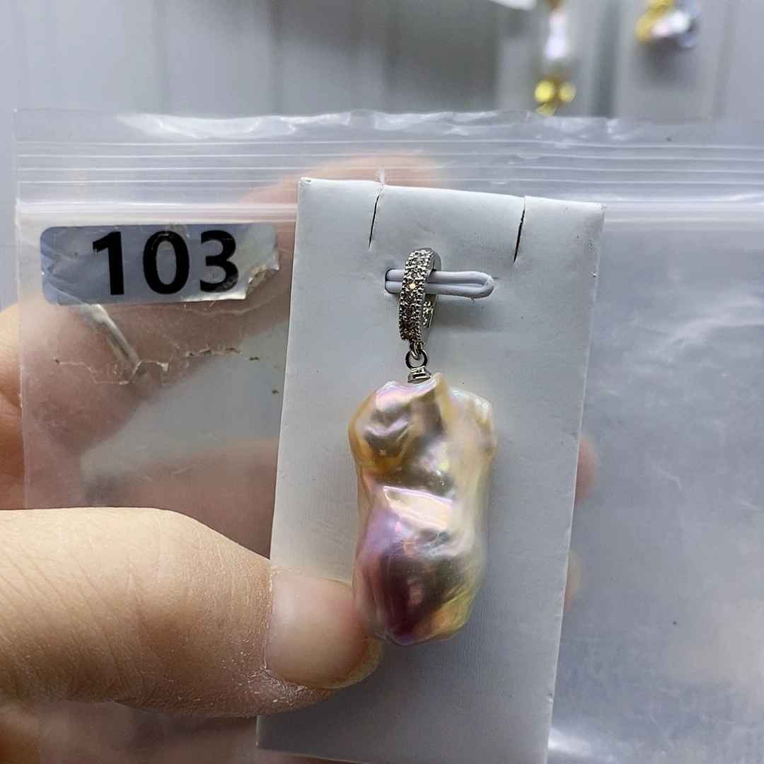 颈饰合金淡水珍珠