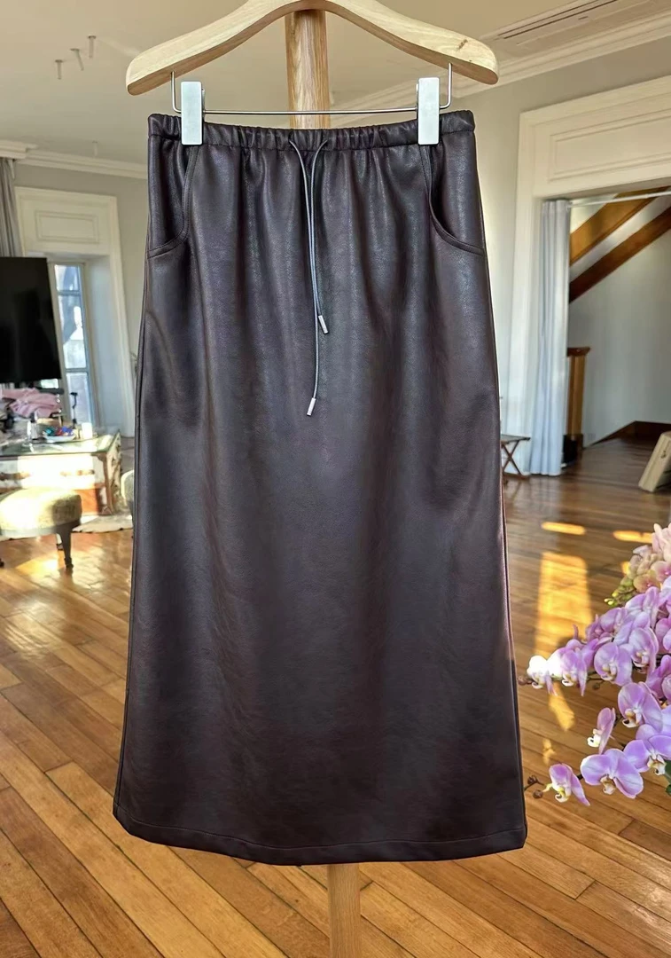 SENSE 25年 咖啡色半身裙