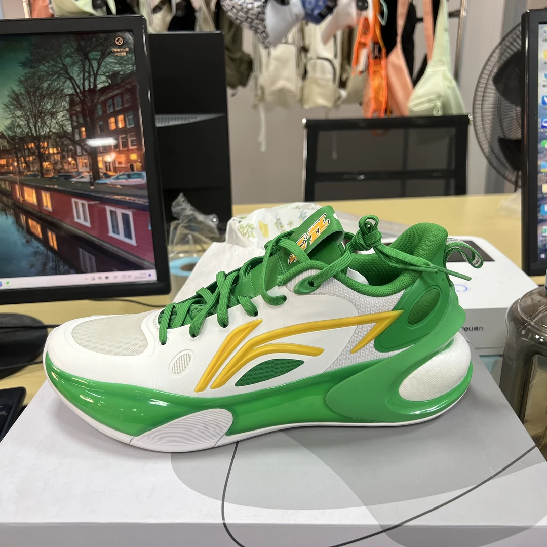 《B品以直播展示为准》鞋底微脏（X559)李宁男子运动篮球鞋ABAT12