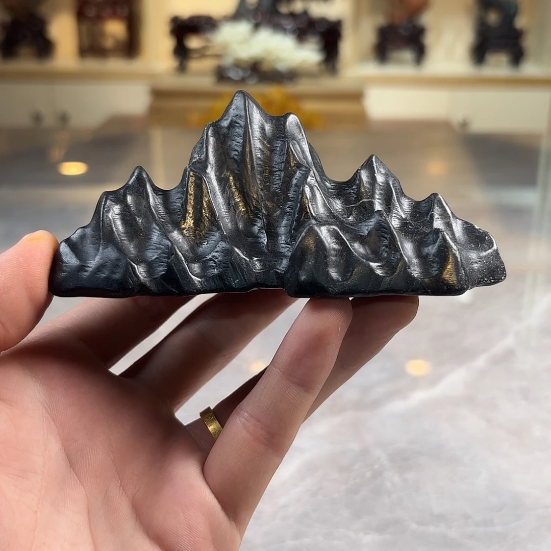 灵璧石手工雕刻奇石摆件