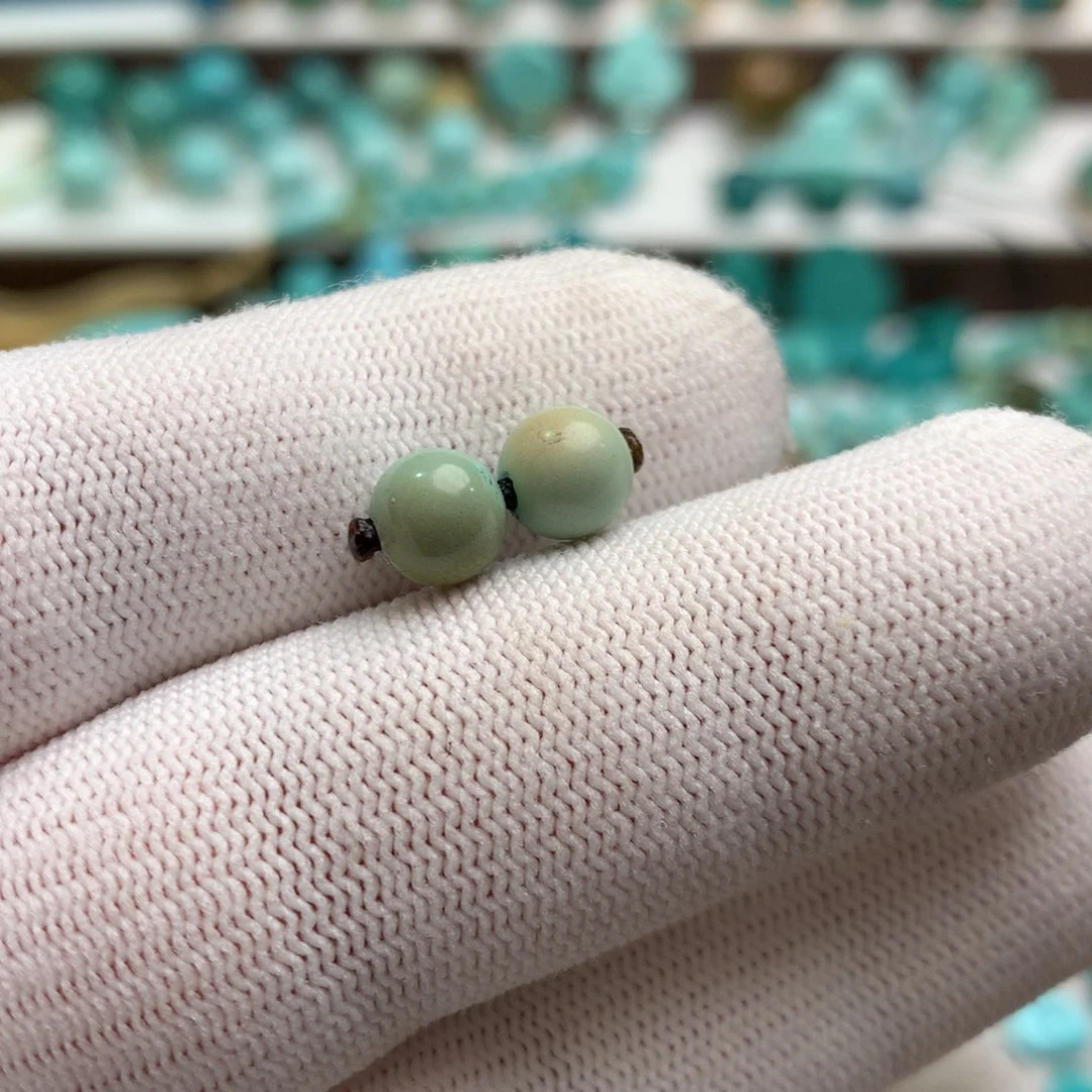 绿松石未镶嵌散珠