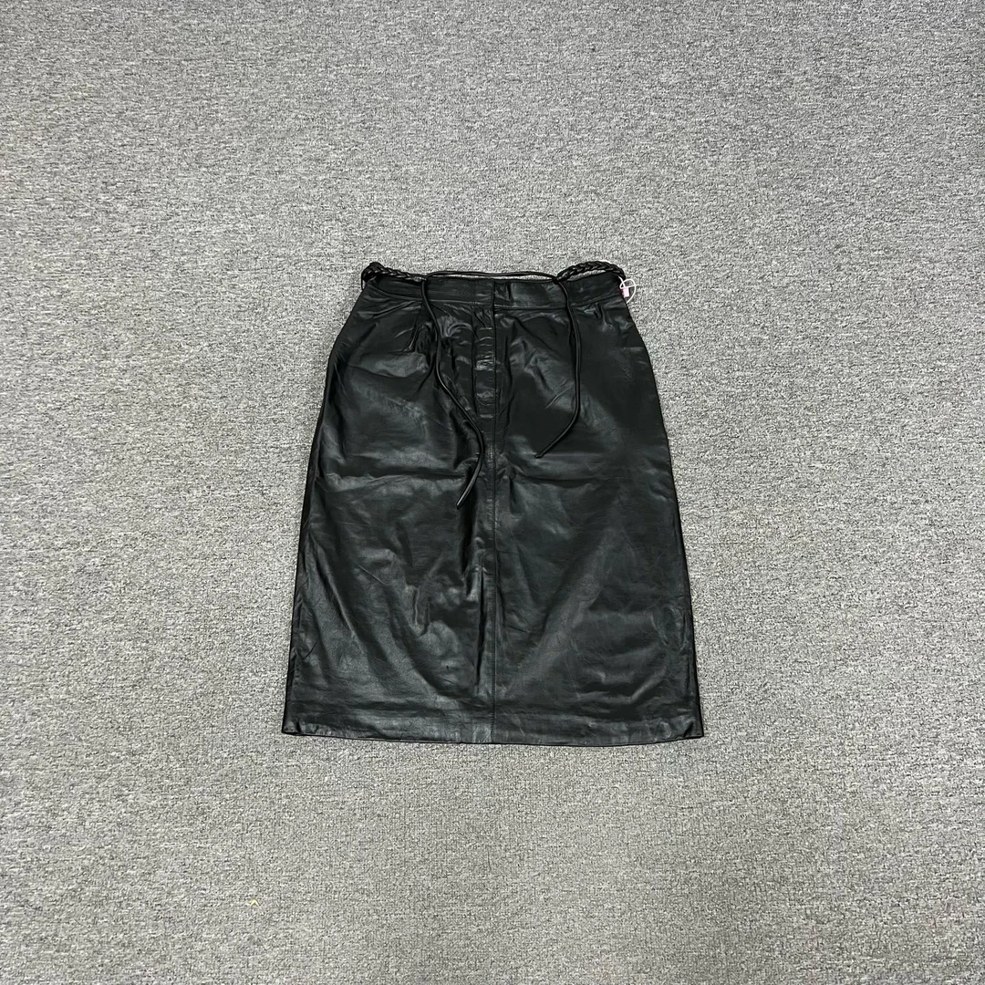 99新 AMIPARIS 华伦天奴 半身裙 皮裙