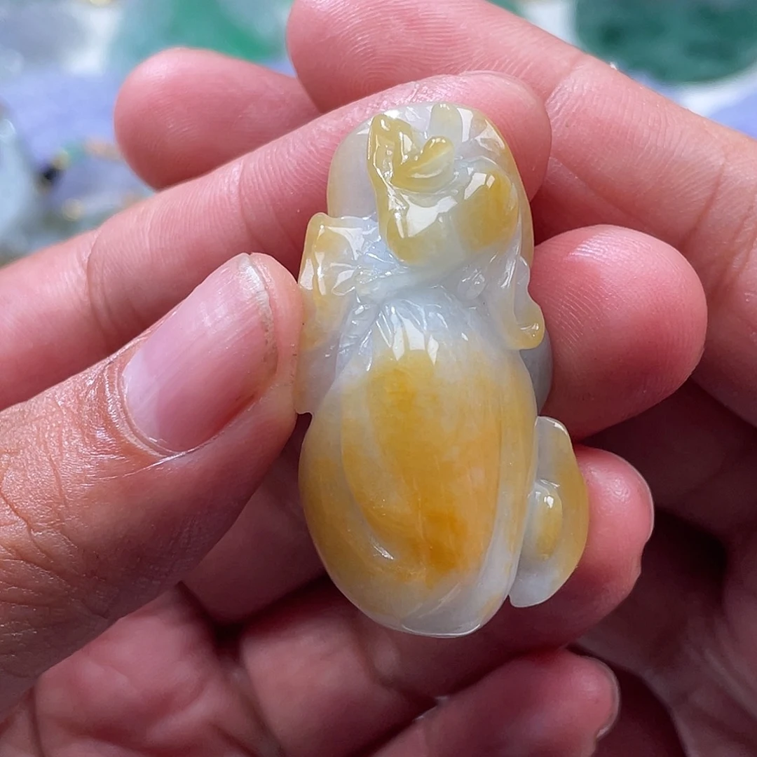 翡翠未镶嵌颈饰翡玉缘翡翠