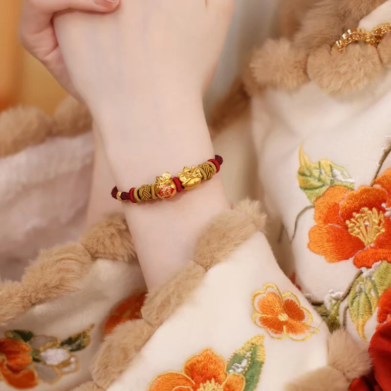 【醒醒好运】送礼推荐Charme黄金足金转运珠串珠组合