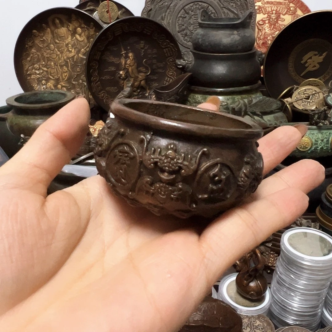 金属复古风格摆件