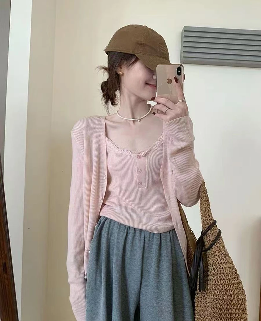 【C901—C950号】柚可家美衣合集针织开衫2025外套韩版女装毛衫