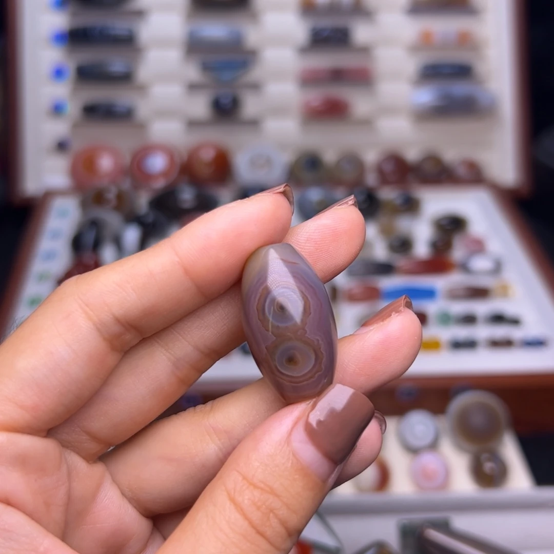 玛瑙/玉髓合金颈饰