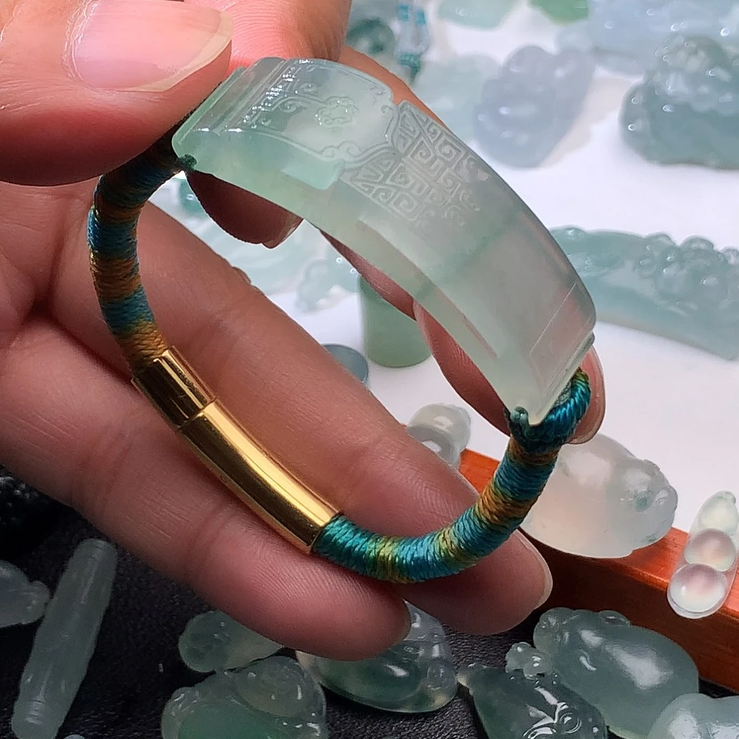 未镶嵌手链翡翠A****¥手牌