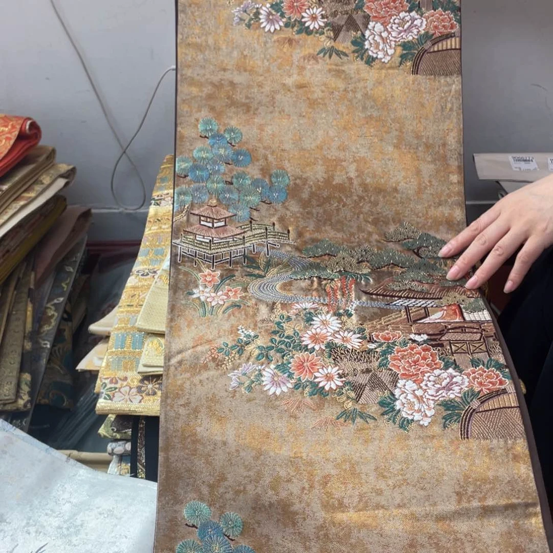织绣唐锦桑蚕丝正绢面积
