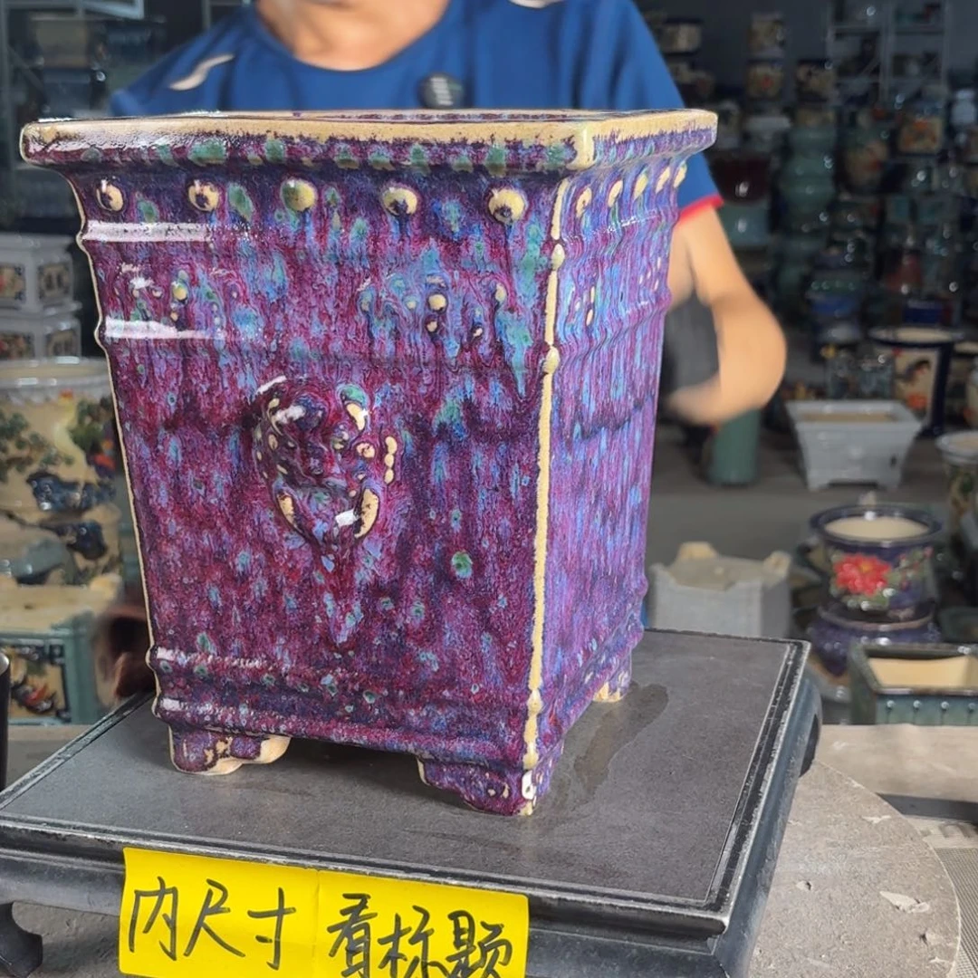 一风堂石湾花盆 内19*24
