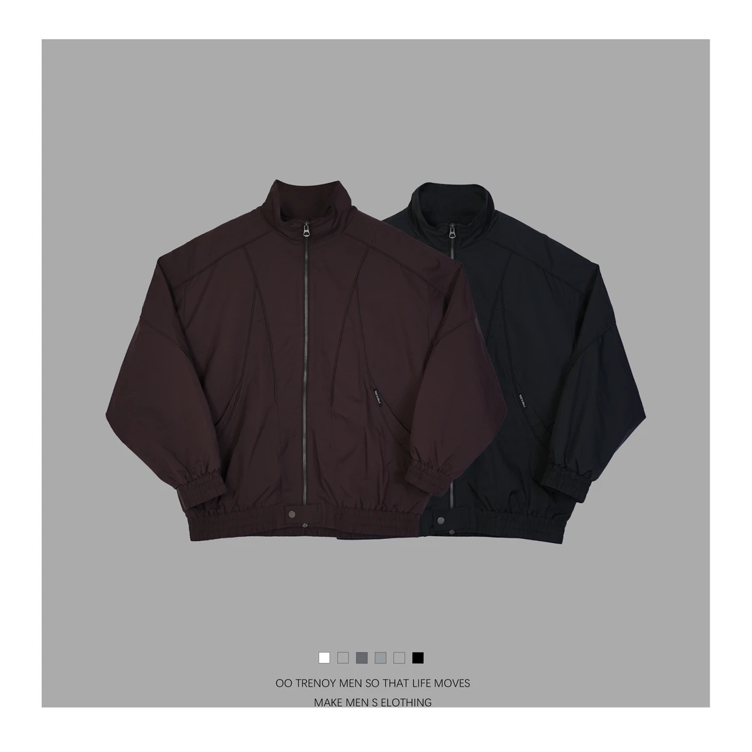 百搭外套时尚户外休闲春季潮流立领百搭外套 8902