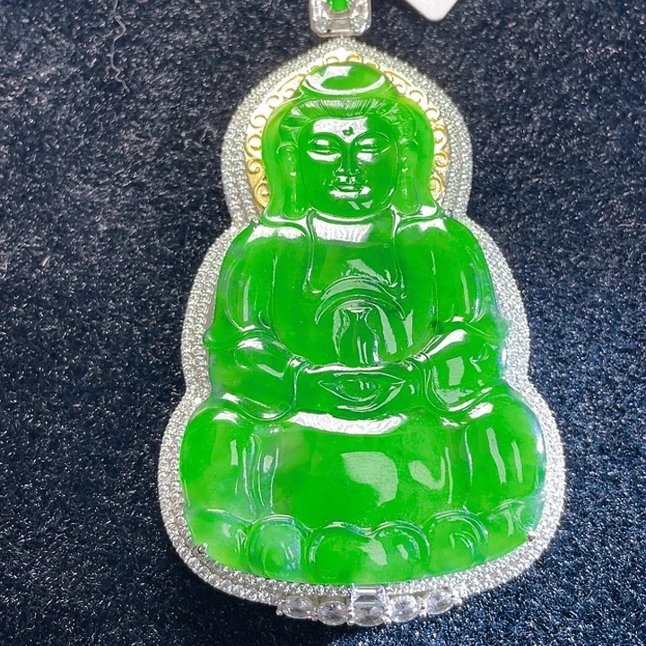 翡翠颈饰未镶嵌85，