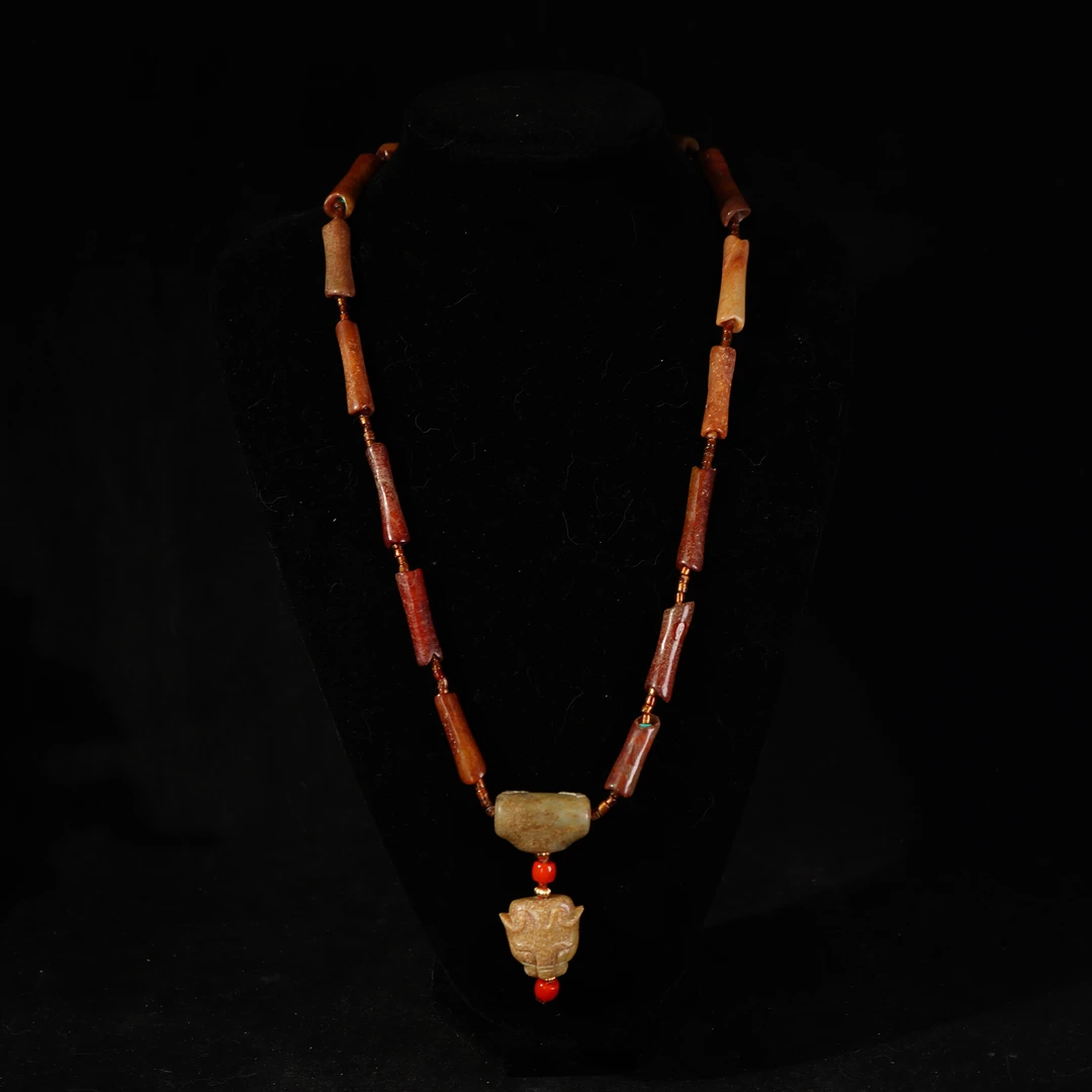 6YQ41 明 多宝串脖挂