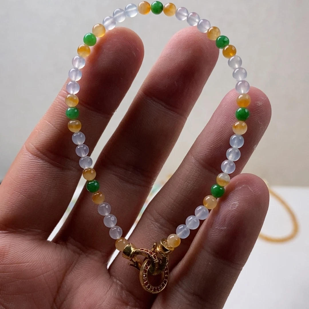 定制翡翠未镶嵌缅甸翡翠a货卡3.8