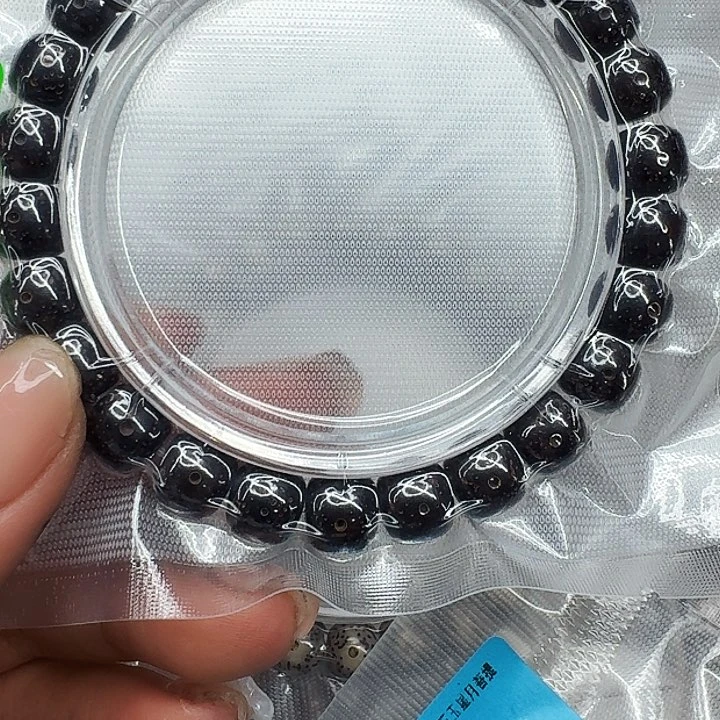 星月菩提手串472傲世黑筋遇华星月98桶单圈