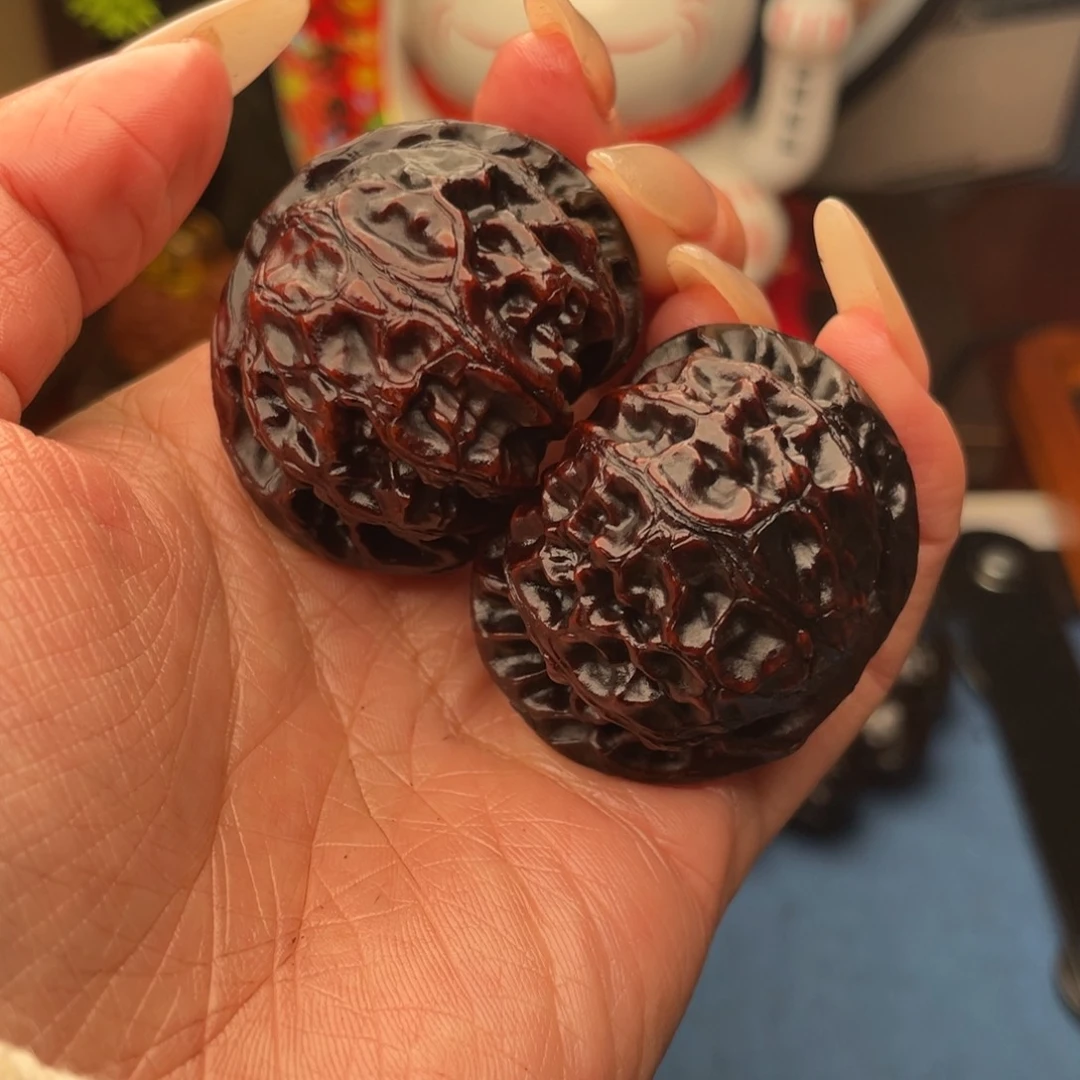 吊坠文玩核桃彩灯