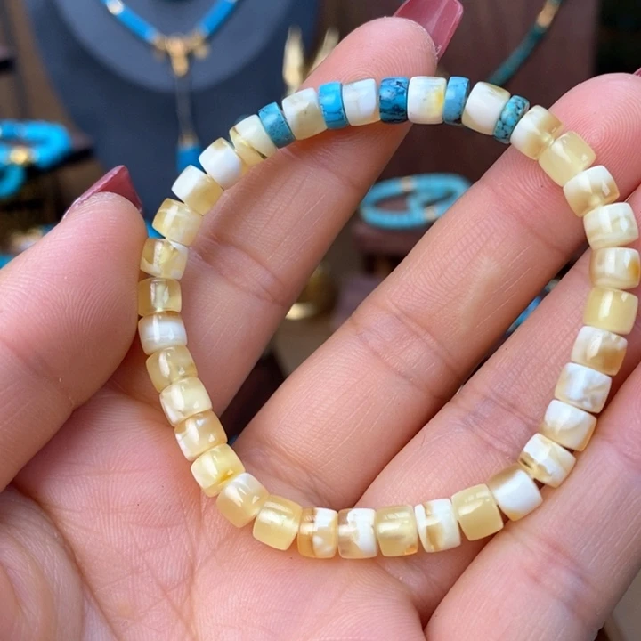 蜜蜡手串未镶嵌蜜蜡手串5.7mm