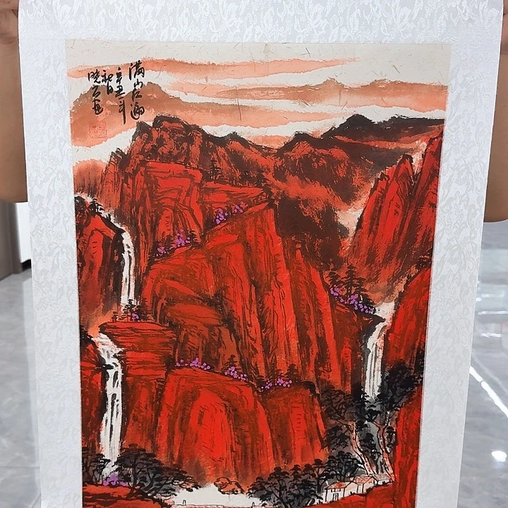 国画书法作品多次参加全国美展