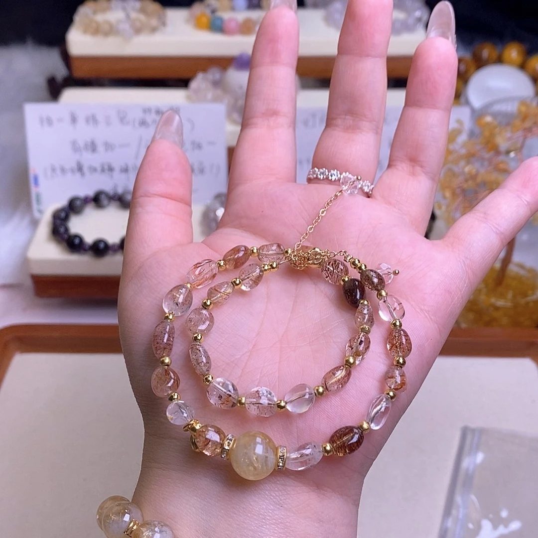 合金手链水晶超七设计款