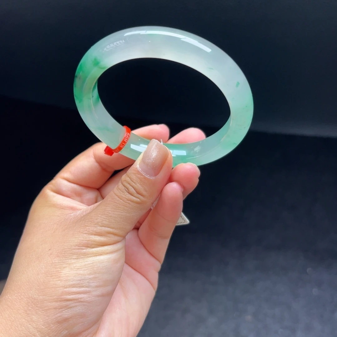 石英质玉未镶嵌手镯非洲翠5859