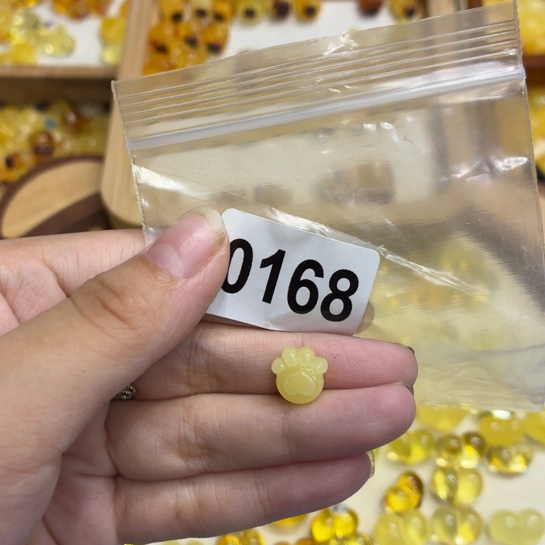 琥珀未镶嵌毛衣链