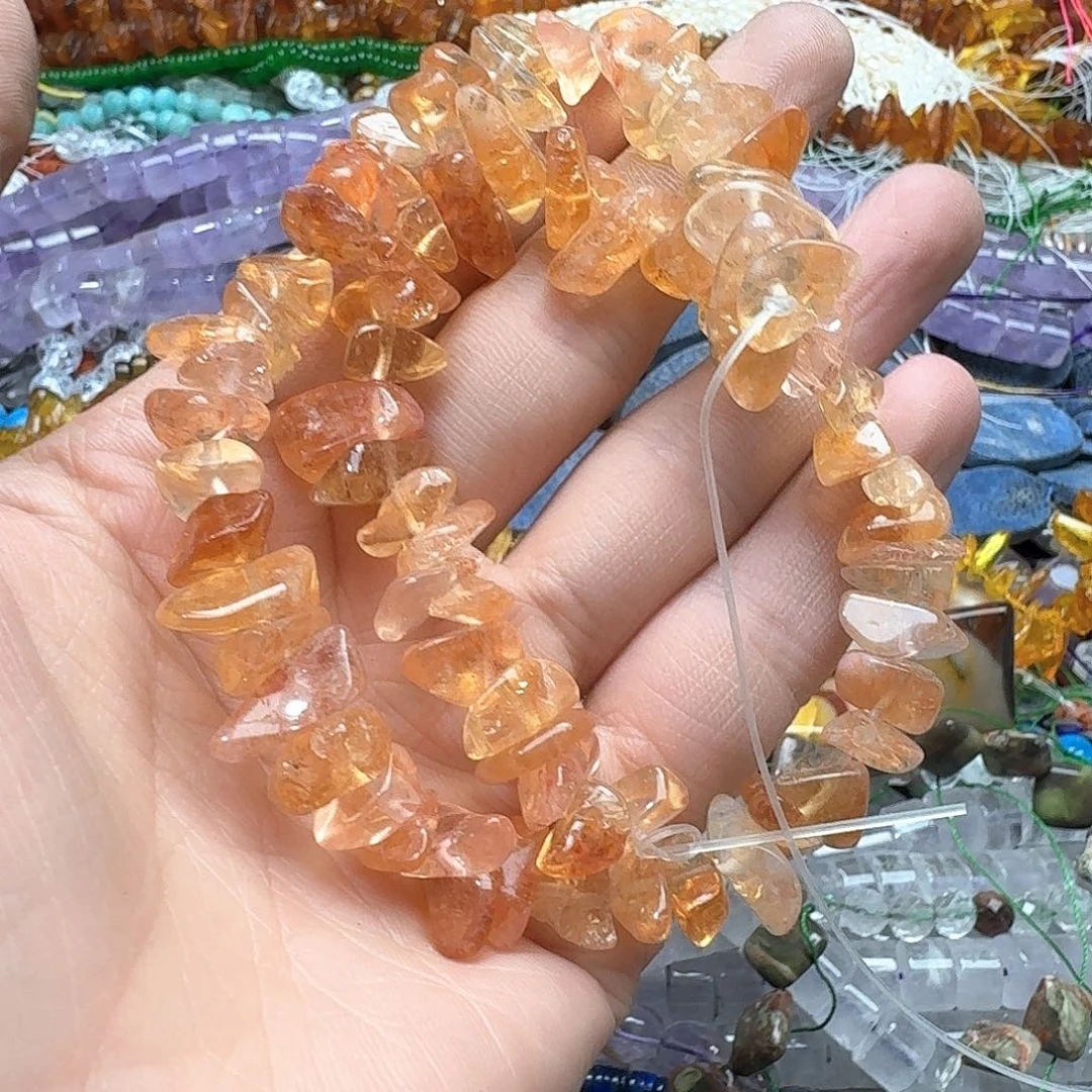 玛瑙/玉髓未镶嵌珠宝半成品一条水晶原石