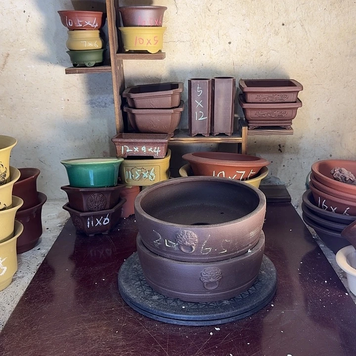 宜兴紫砂盆手工制作