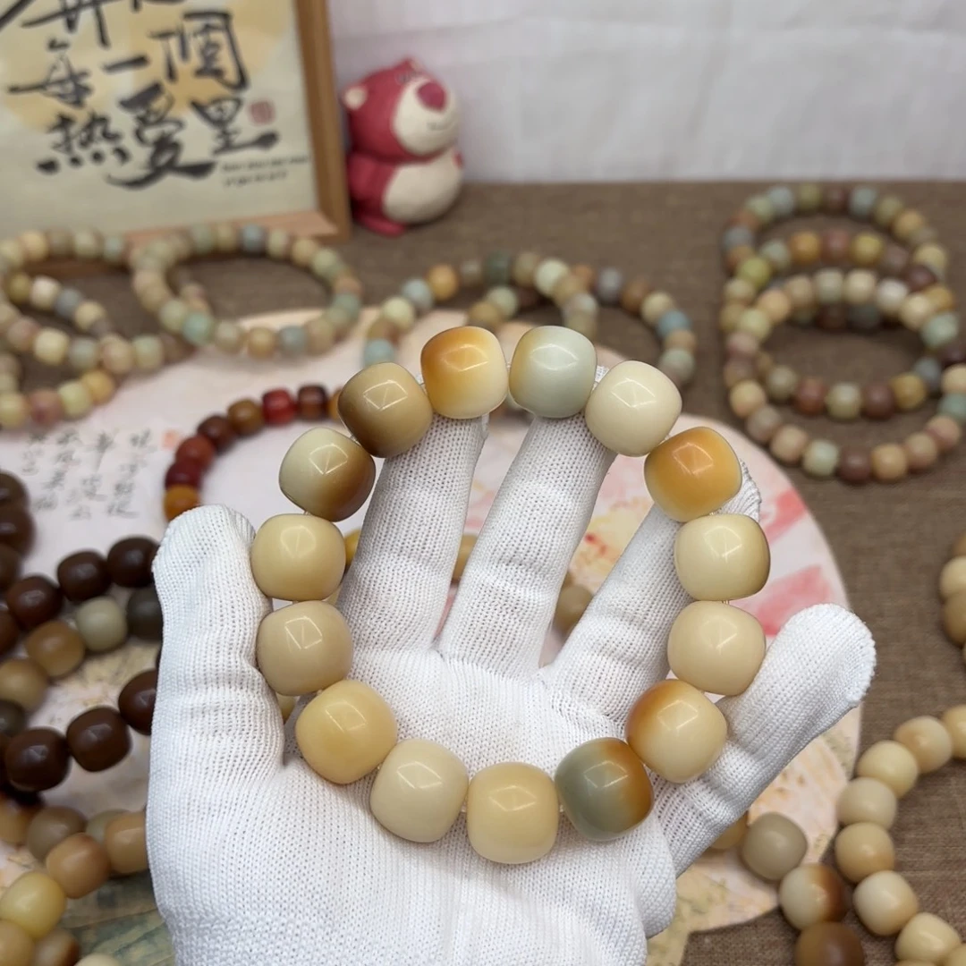 吊坠菩提根/象牙果18干磨瑕疵落地果032