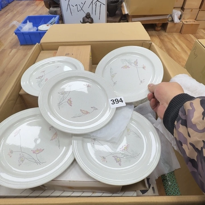瓷片工艺品摆件瓷器摆件正能量