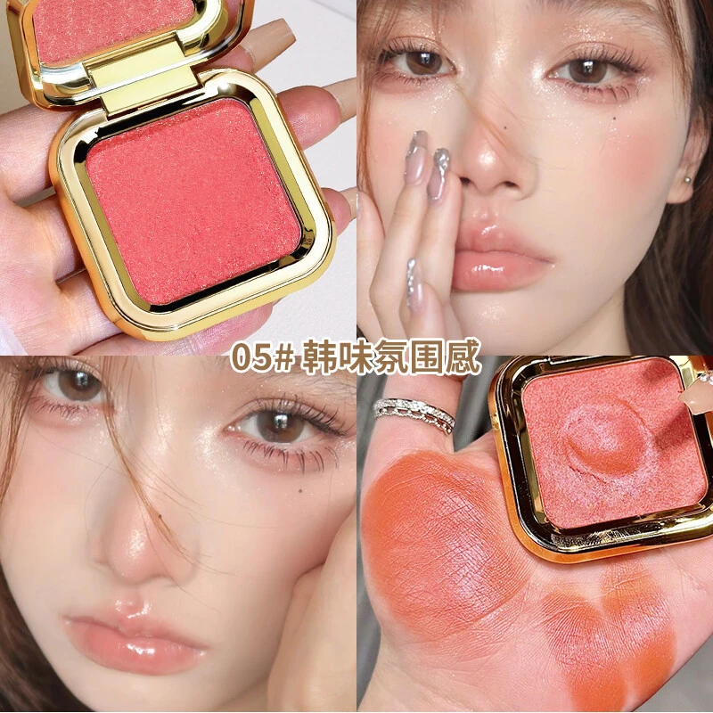 土豆泥单色腮红珠光纯欲风显白提亮裸妆亮晶晶腮红推荐网红爆款