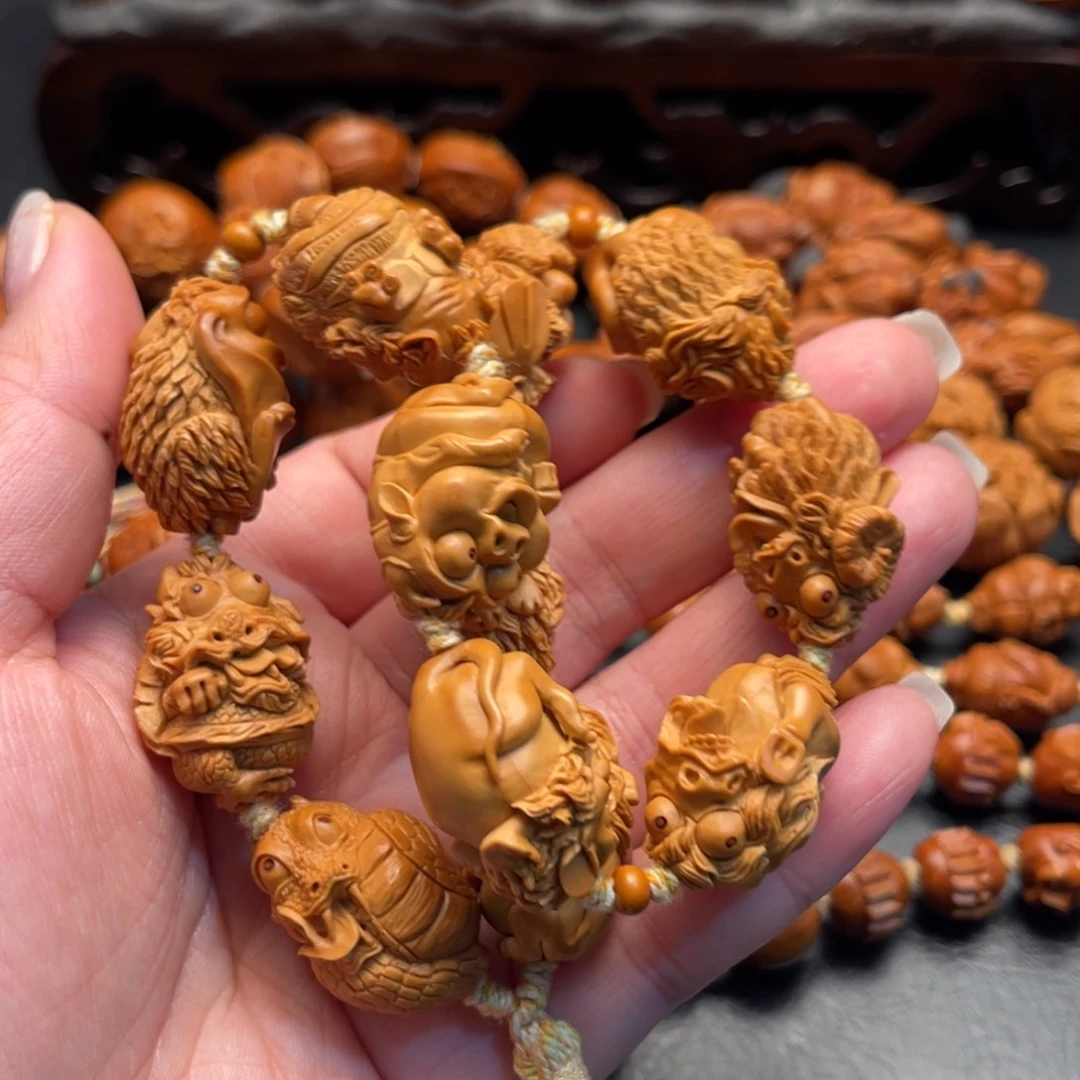 啊***三橄榄核手串/手链疯癫