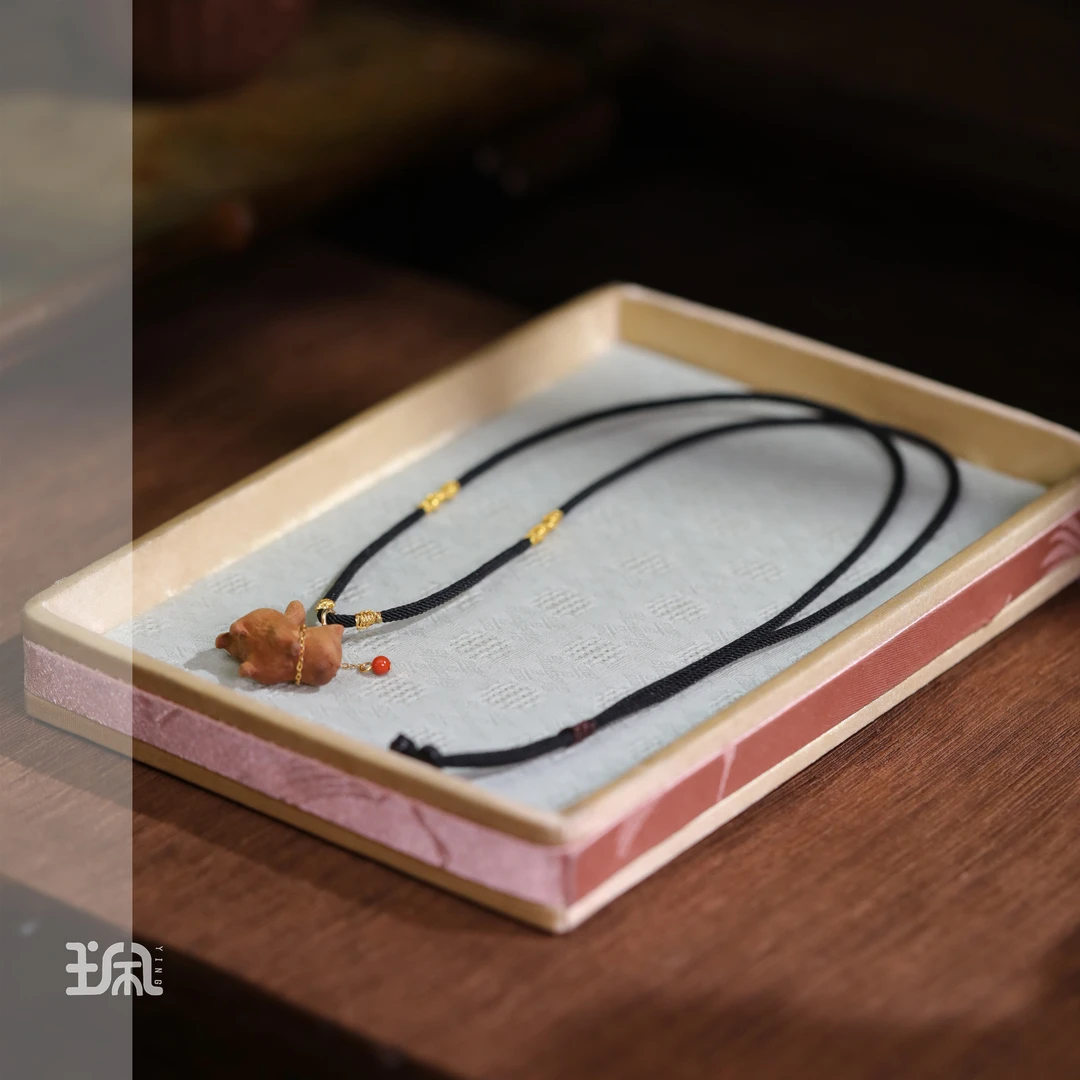 傲娇小猫|檀木*项链*LYB25011604多样性发其一