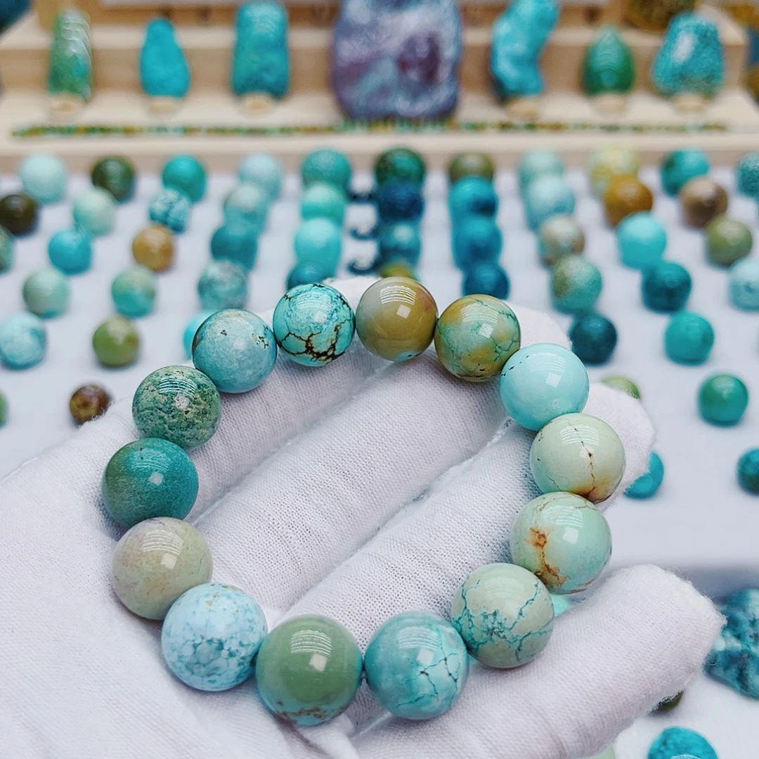 未镶嵌绿松石珠宝奇石