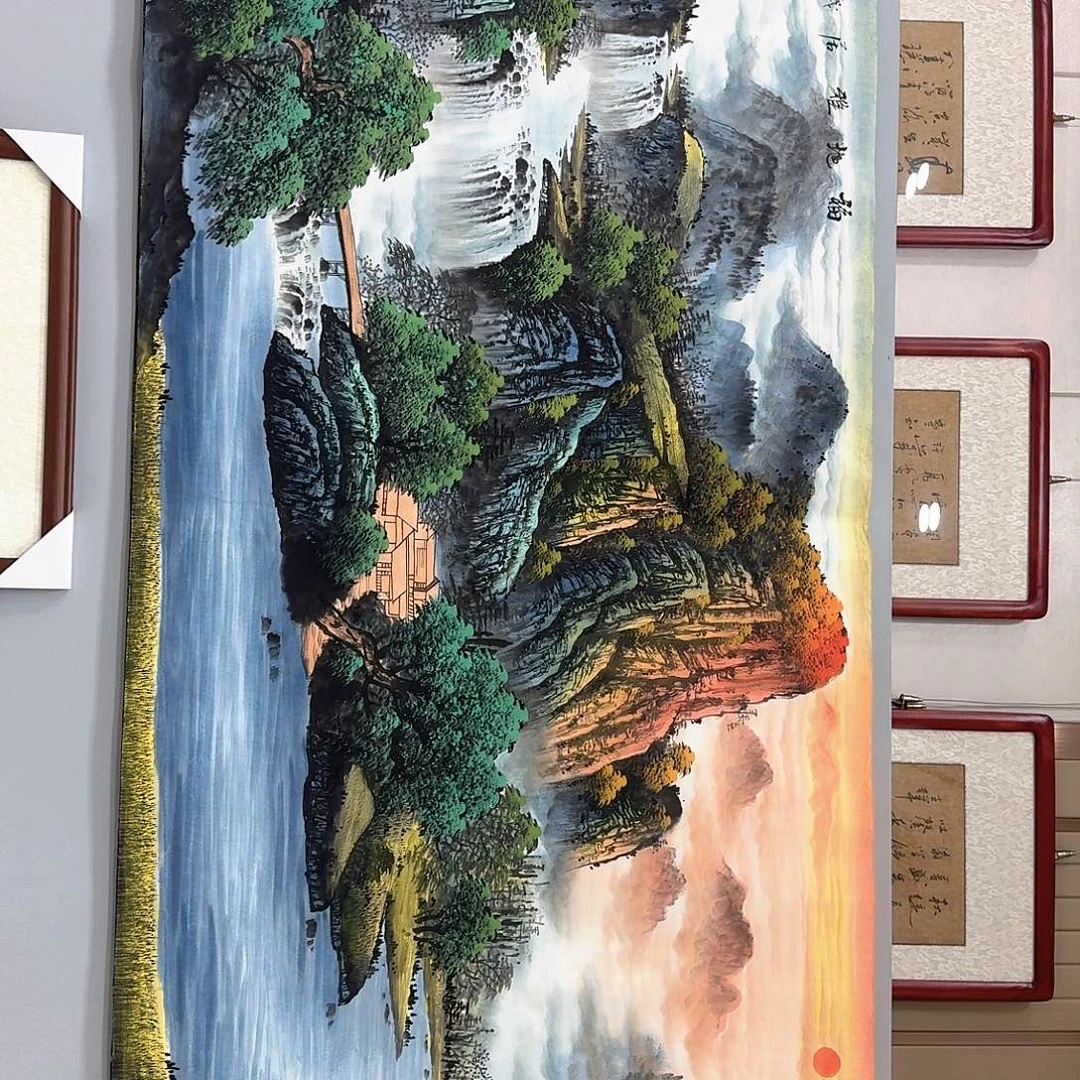 国画国画作品展览等活动的