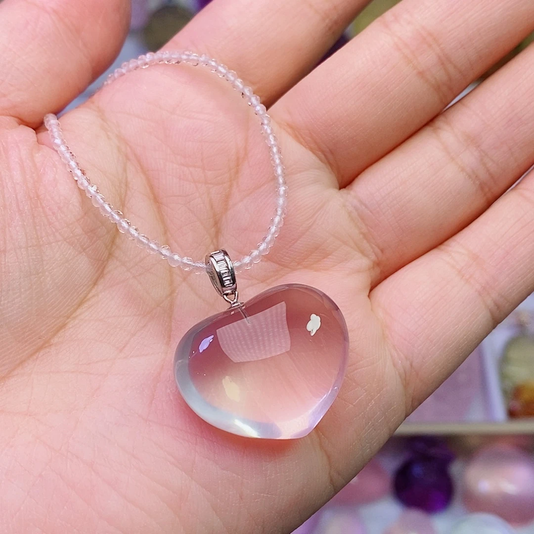吊坠(赠链)银S925镶嵌水晶