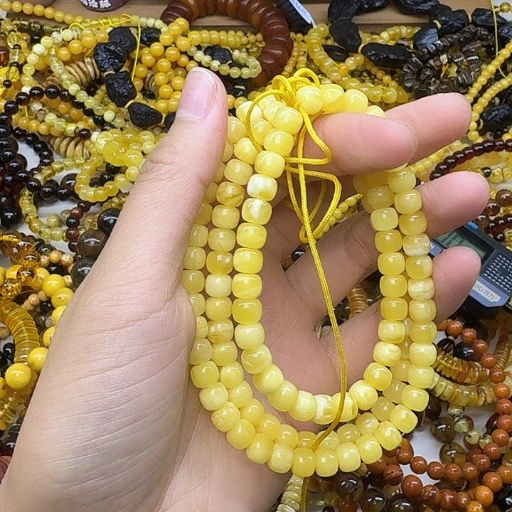 琥珀未镶嵌珠宝奇石